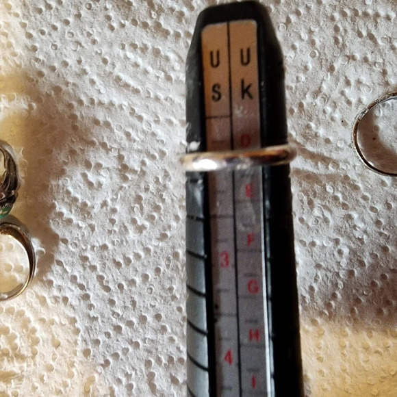 Vintage Sterling silver ring bundle sizes 2-4 - Picture 2 of 16